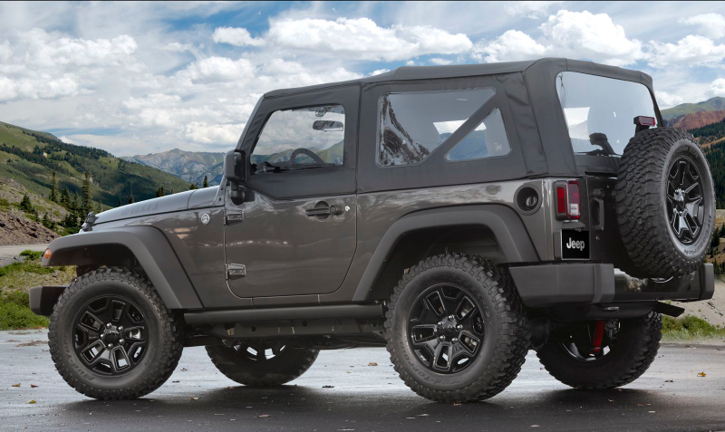 Illustration for article titled New 2014 JeepĀ® Wrangler Willys Wheeler Edition: A Classic Throwback With Modern Capability